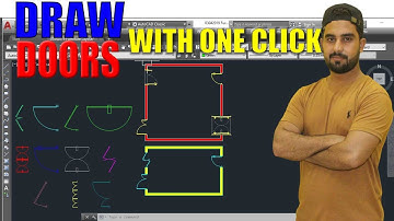 Quickly Place Doors In Autocad With Yqarch