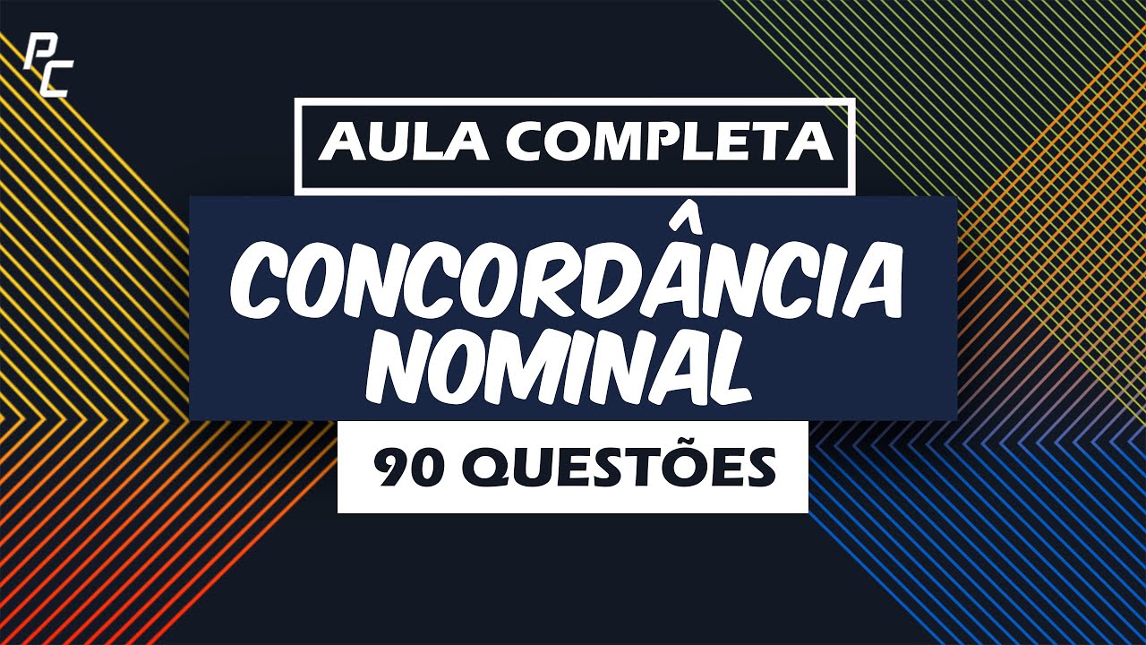 CONCORDÂNCIA NOMINAL (90 QUESTÕES)