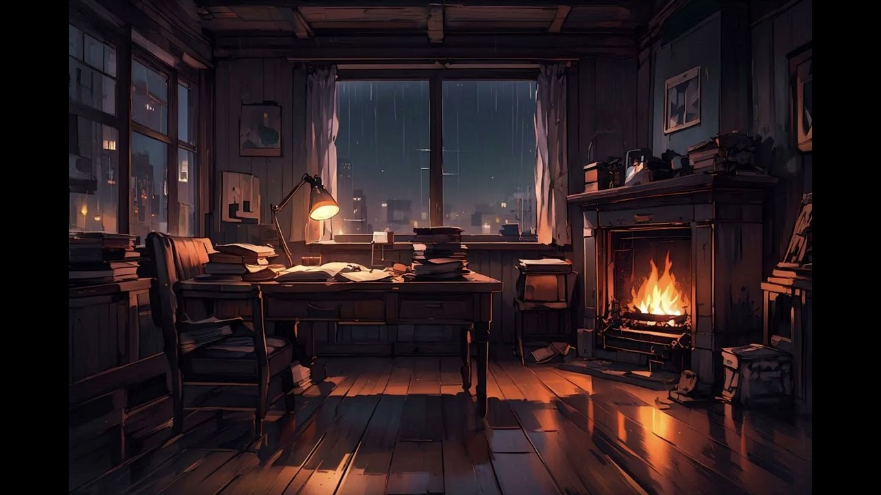 🌌 Quiet Room at Night | Chill Lofi