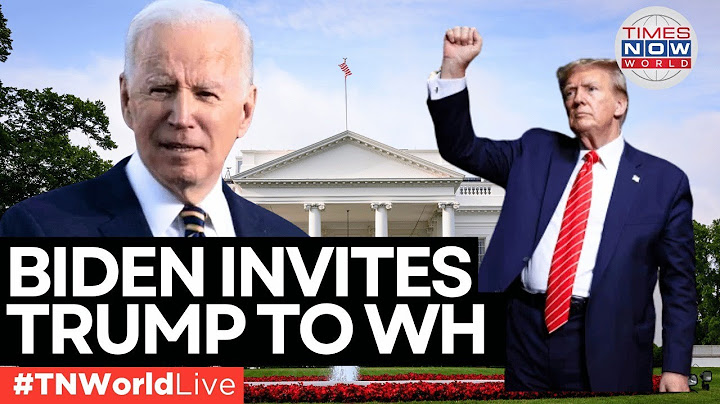 LIVE | Biden Calls Trump to Congratulate Him, Invites Him to the White House