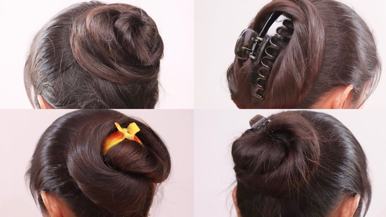 Juda Hairstyle for Ladies Claw Clip Hairstyle for Long Hair Juda