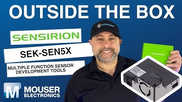Sensirion SEK-SEN5x Evaluation Kit: Outside the Box | Mouser Electronics