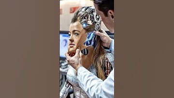 AI Robot Girl Completes a Headless Mobility Test in a Robotics Lab #AIrobot #Robotgirl