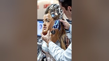 AI Robot Girl Completes a Headless Mobility Test in a Robotics Lab #AIrobot #Robotgirl