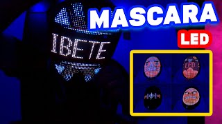 MASCARA LED con SENSOR de MOVIMIENTO // Shining mask led