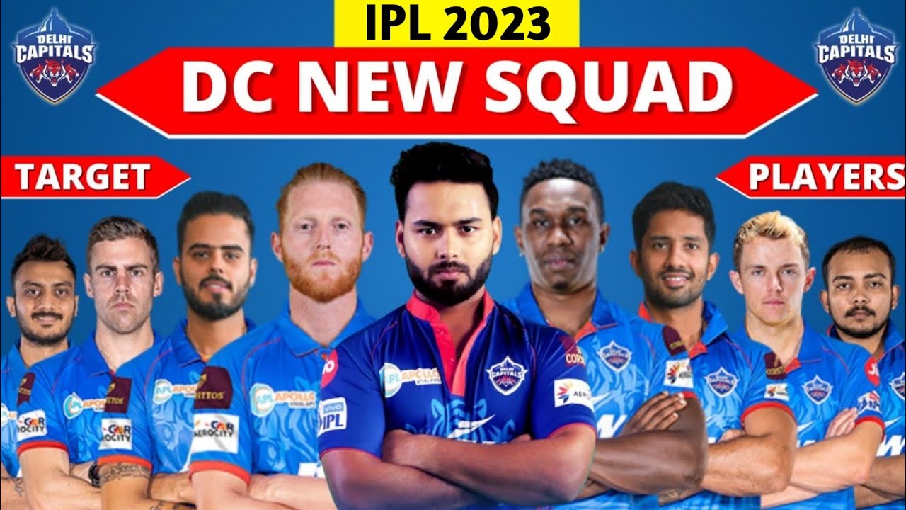 IPL 2023 DC Team Full Squad | Delhi Capitals Full Squad | DC Team full squad 2023 | DC player list