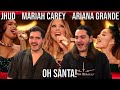 Twin Musicians REACT - Mariah Carey - Oh Santa! ft Ariana Grande & Jennifer Hudson