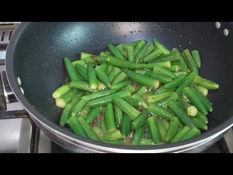طريقة البامية باللحم