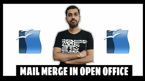 Mail Merge In Open Office