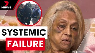 Prime minister under pressure over bashing of elderly woman | 7 News Australia