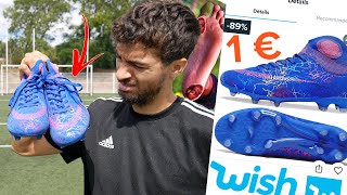 JOUER AU FOOT AVEC DES CRAMPONS WISH A 1€ ?!!