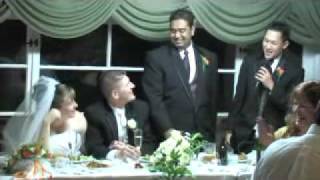 Groomsmen Speeches At Adam and Rebeccas Wedding