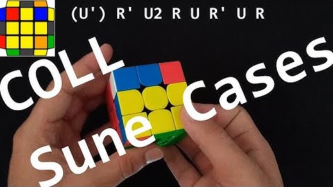 All COLL (Sune) Cases (Algorithms, Recognition, and more!)