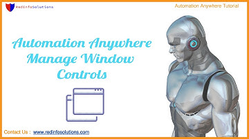RPA Automation Anywhere Manage Window Controls