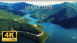 Язовир Въча от дрон - Vacha Dam - 2020 - 4K DRONE VIDEO