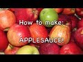 How to make: Sugar Free Organic Applesauce
