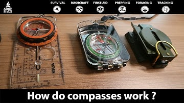 #25: Ultimate Land Navigation Series Part #2 : HOW DO COMPASSES WORK ?
