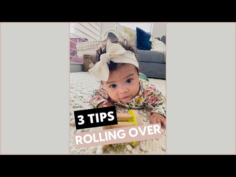 3 Tips To Help Your Baby Roll Over **Number 2 Is a Game Changer** #shorts Kids OT Help