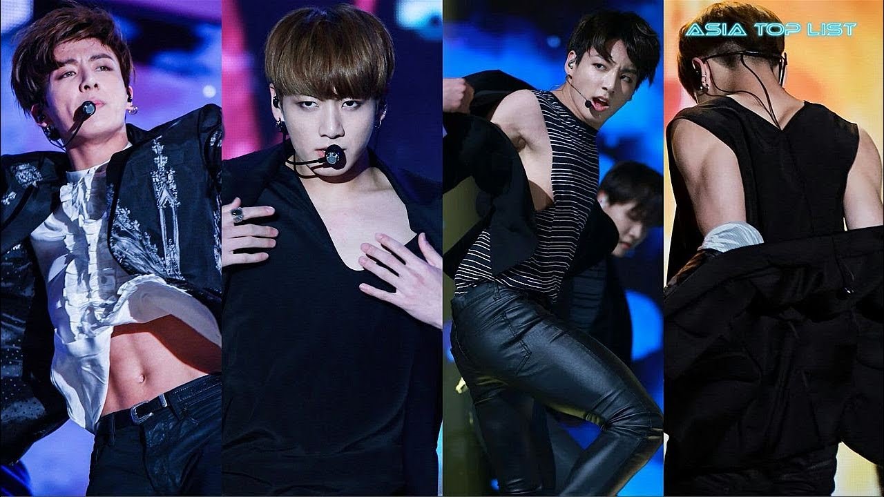 BTS’s RM Rips Off Jungkook’s Shirt On Stage - YouTube