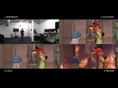 Zootopia I Shot Progression Reel I Shaofu Zhang I 3D Animation Internships