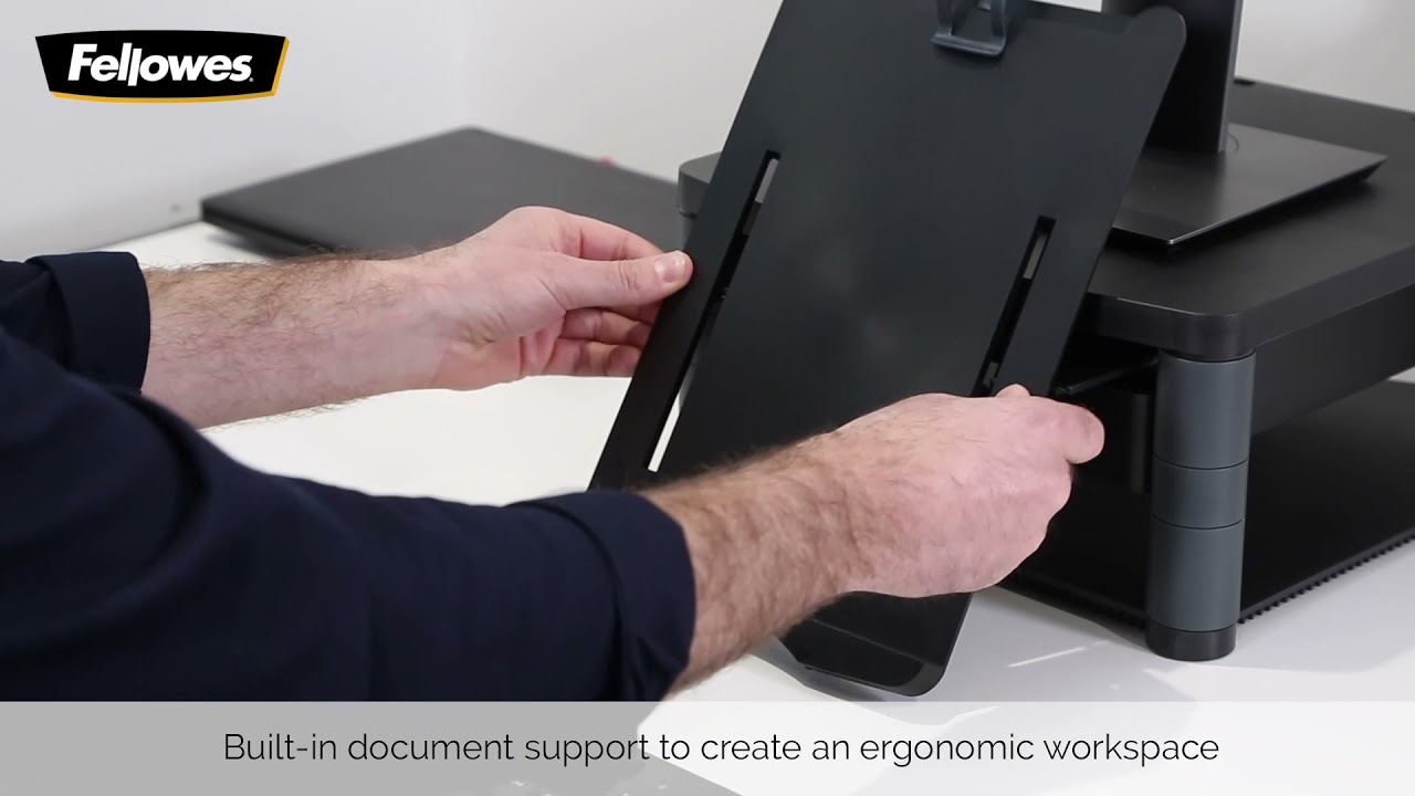 Introducing the Premium Monitor Riser Plus by Fellowes®