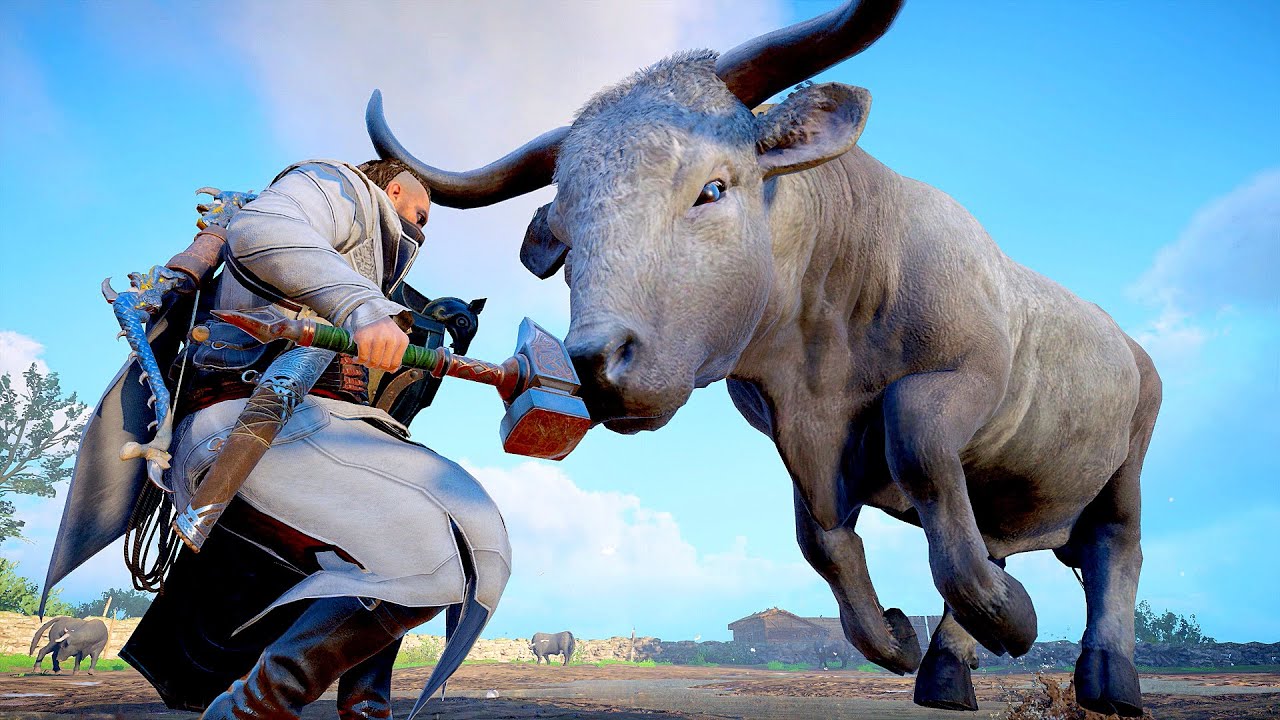 Assassin's Creed Valhalla Legendary Animal Mystery Aelfred's Battle-Sow Suthsexe No Damage