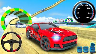 Mega Ramp Car Race Stunt Game - Impossible Sport Car Racing 3D Simulator - Android GamePlay