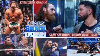Jey USO Return | New Championship Match Announced | Wwe Smackdown Review 10 Feb 2023