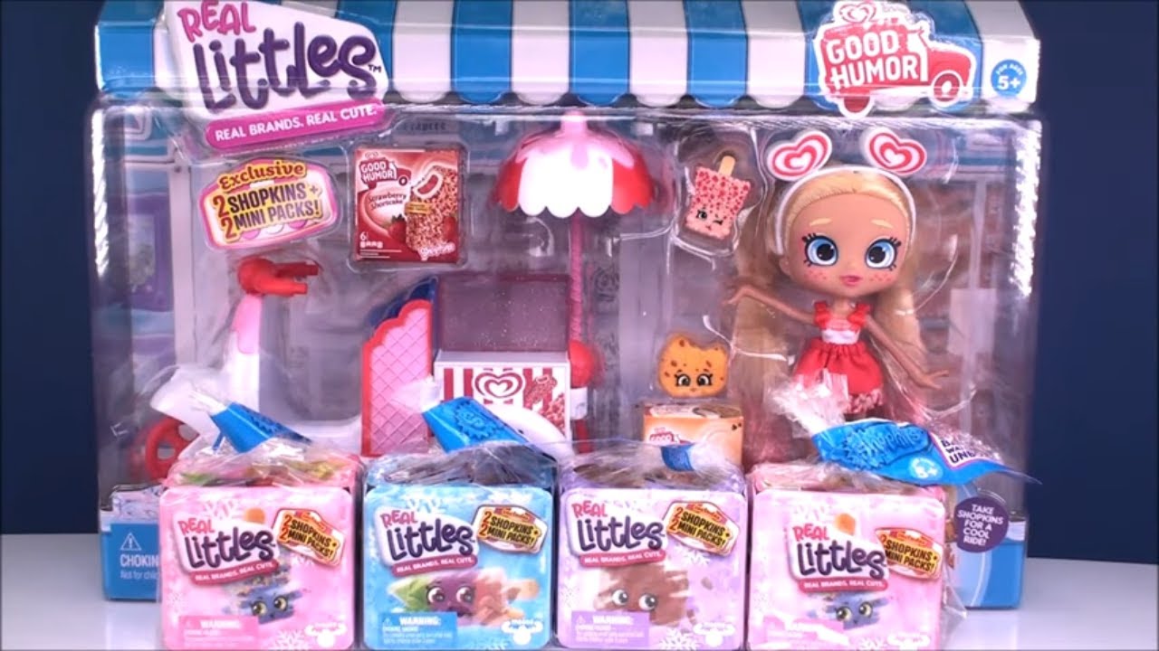 Real Littles Handbag & Fluffy Strawberry Backpack Mini Surprises Unboxing &  Review Moose Toys 