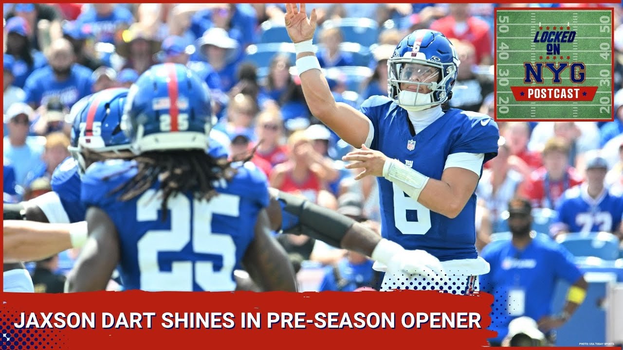 GIANTS POSTCAST: Pre-season Game 1 in Buffalo