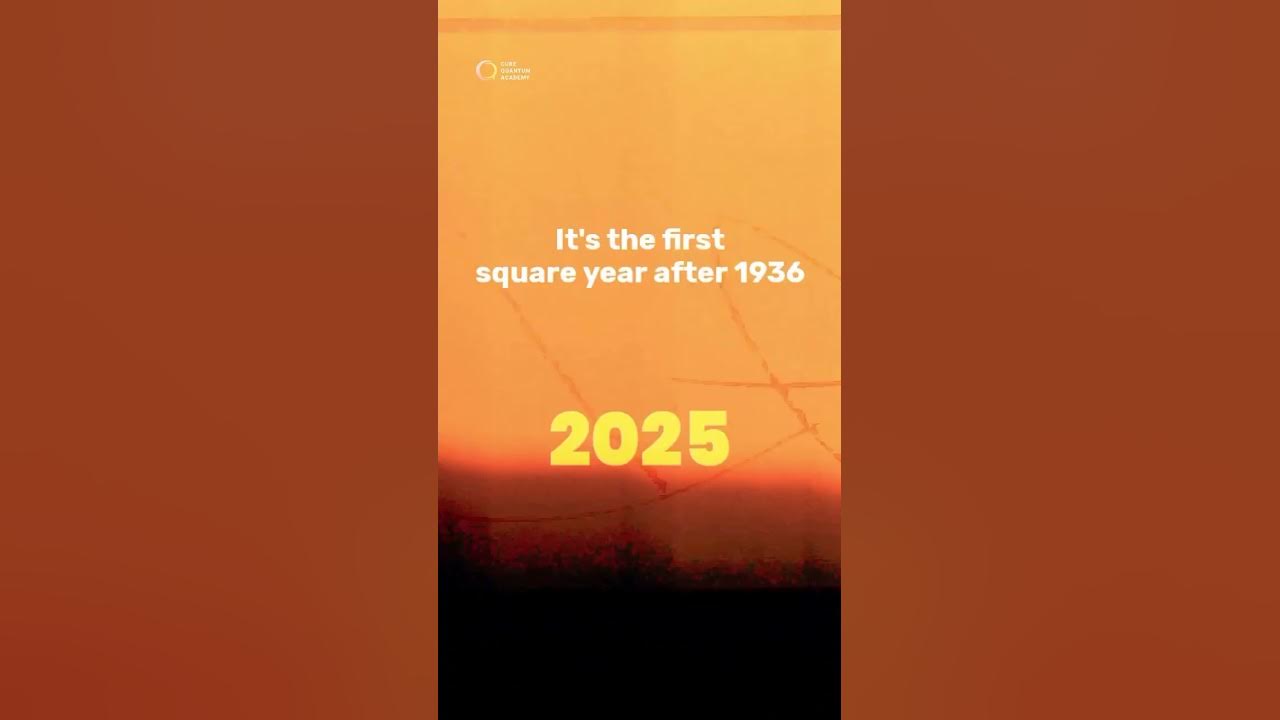 2025=mathematical wonder YouTube