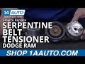 How to Replace Serpentine Belt Tensioner 2003-08 Dodge Ram 1500