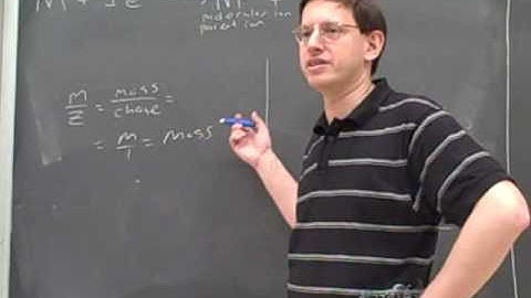 Introduction to mass spectrometry (1)