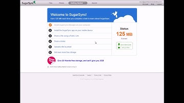Sugarsync File Management Software Review.avi
