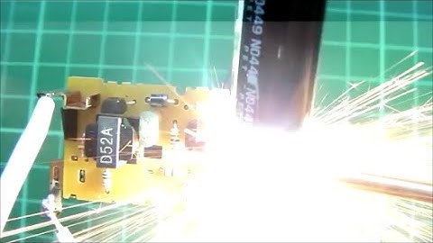High voltage electric shock circuit from a disposable camera