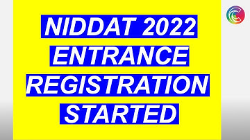 EVERYTHING ABOUT NID ENTRANCE 2022 REGISTRATION FOR B.DESIGN AND M.DESIGN| NIDDAT 2022