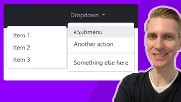 Bootstrap 5 Multi Level Dropdown Submenu on Left Side