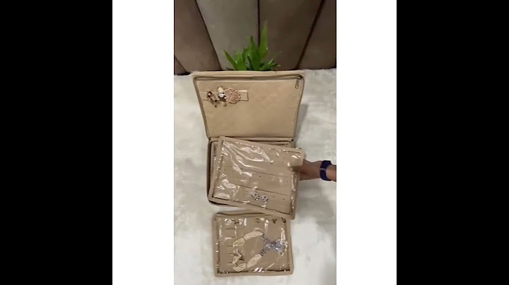 Deluxe Jewelry Kit – Organize and Protect Your Precious Pieces! Price:- 1150/-
