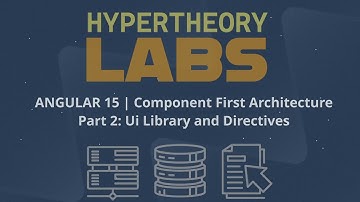 Angular 15 Component First Architecture Part 2 - UI Library and Directives