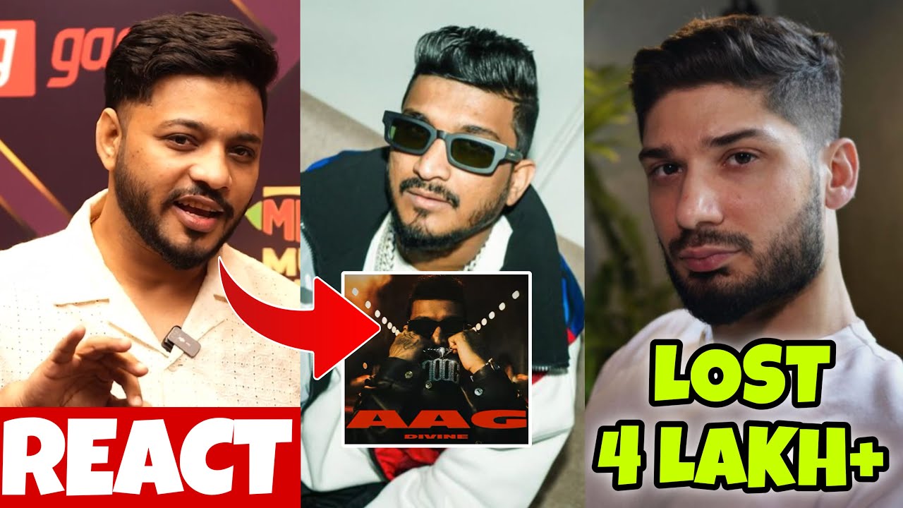 RAFTAAR REACT ON DIVINE “AAG” TRACK❗️| KR$NA LOST 4 LAKH+ ON…. | PRAKHAR TALKING ABOUT KR$NA,RAFTAAR