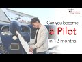 Pilot in 12 months its possible but buckle up