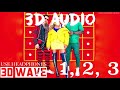 Sofia Reyes - 1, 2, 3 (feat. Jason Derulo & De La Ghetto) | 3D Audio (Use Headphones)