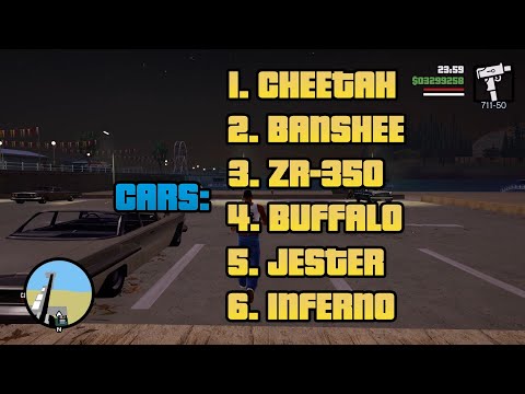 Видео: GTA SA 21 | Как быстро прокачать навык вождение автомобиля на 100% в самом начале игры.