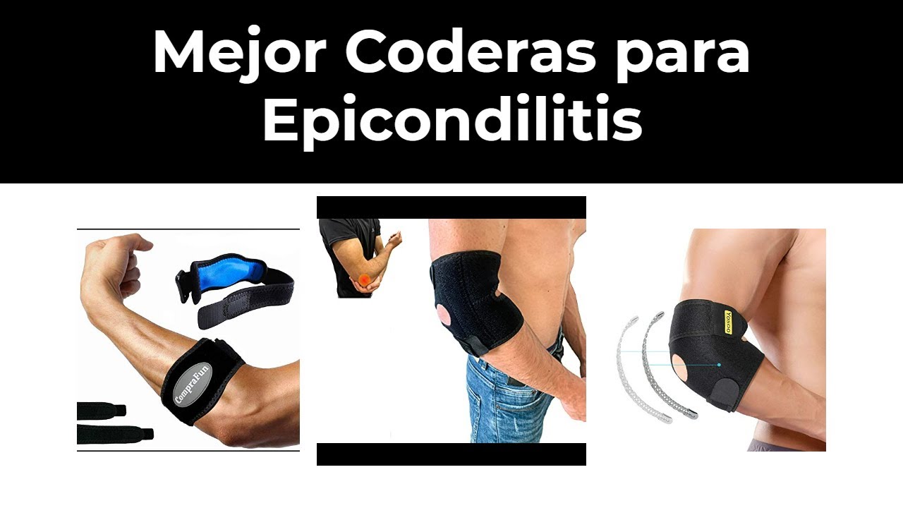 Codera para tendinitis y codo de tenista, 2 unidades, coderas de tenis para  mujeres y hombres, codo de epicóndilitis lateral correas ajustables con