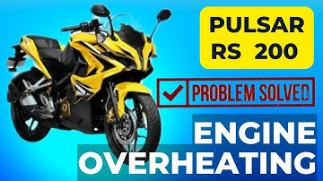 BAJAJ PULSAR RS 200 ENGINE HEATING PROBLEM SOLVED BY PAL AUTOTECH