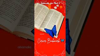 DIY Butterfly bookmark | EASY ORIGAMI BOOKMARKS WITH PAPER #aestheticdiy #bookmark #diycrafts #craft