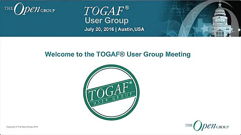 TOGAF® User Group Debate on Business Architecture