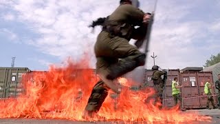 Molotov Tail - Portuguese, Italian & Polish Soldiers Fire Phobia Training