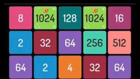 X2 Blocks 2048 Match All Levels iOS Android Gameplay
