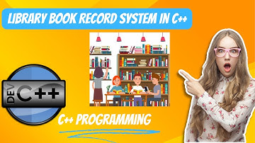 Library Book Record System  | Library Management System | C++  Language | Source Code in GitHub
